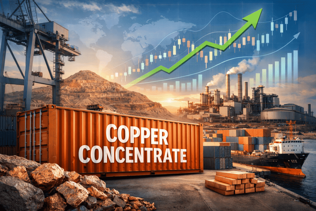 Global copper concentrate market trends and supply outlook